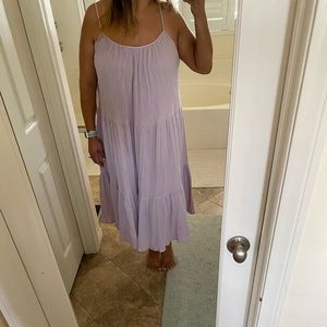 H&M Lilac 💜Cotton Dress XL